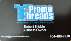 Promo Threads biz card